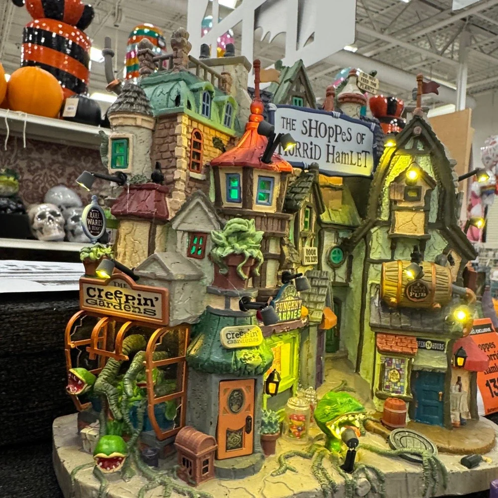 Lemax spooky town